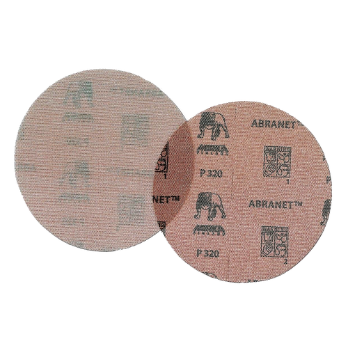 Фото товара "ABRANET Шлифовальный круг, сетчатая основа из полиамида, 200 мм, без отверстий, Р100"