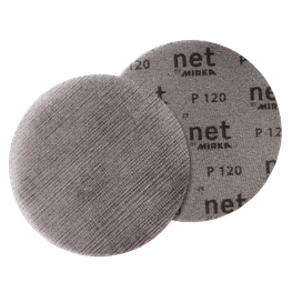 AUTONET Шлифовальный круг, сетчатая основа из полиамида, без отверстий, 150 мм, P120