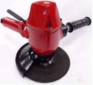 Фото товара "21006 Пневмошлифмашина вертикальная, рычажное вкл, 180 мм, 7000 об/мин, 1,49 кВт, 4,0 кг"